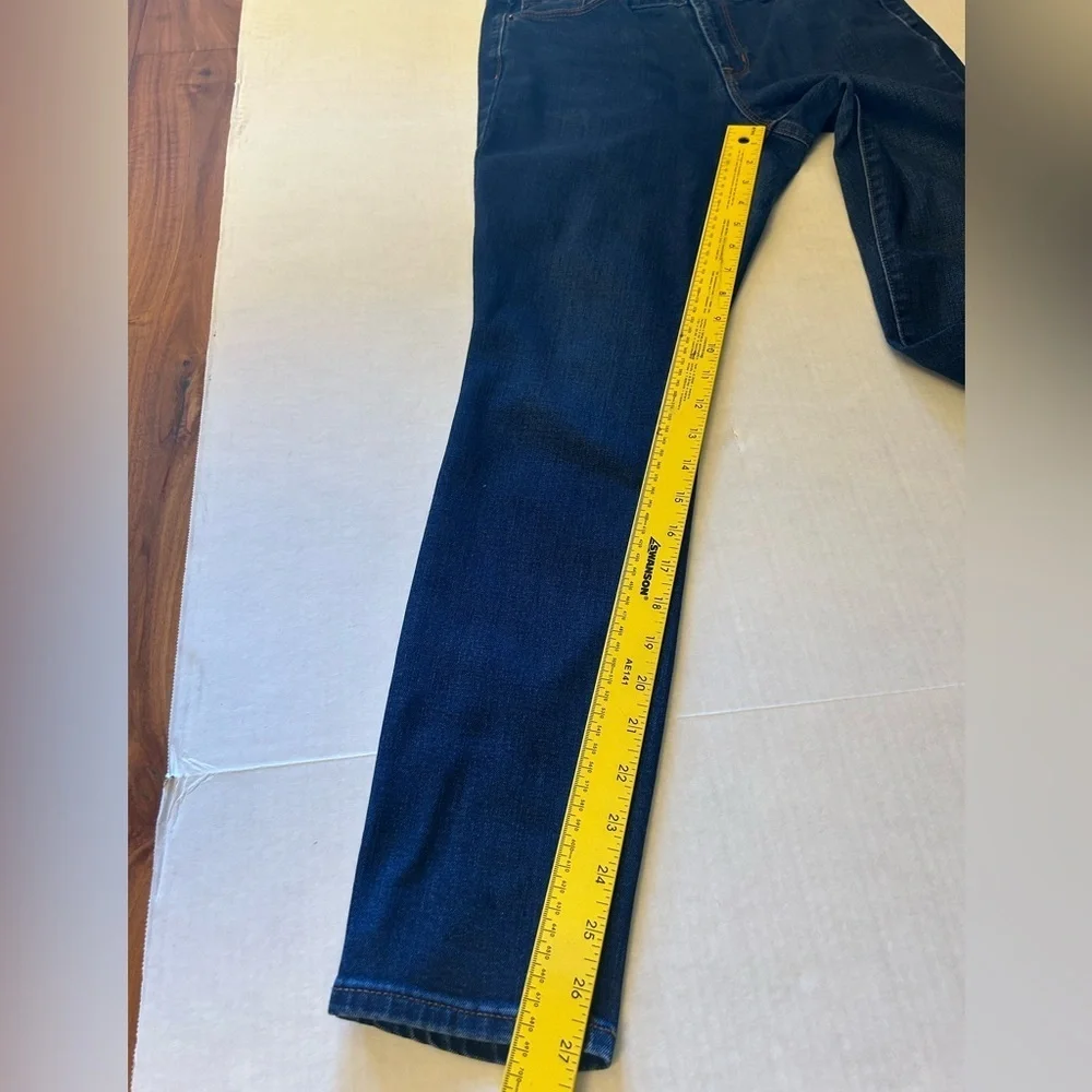 Old Navy Pop Icon Blue Skinny Jeans Versatile Everyday Wear Sz-6 Short. P13 - Picture 9 of 10